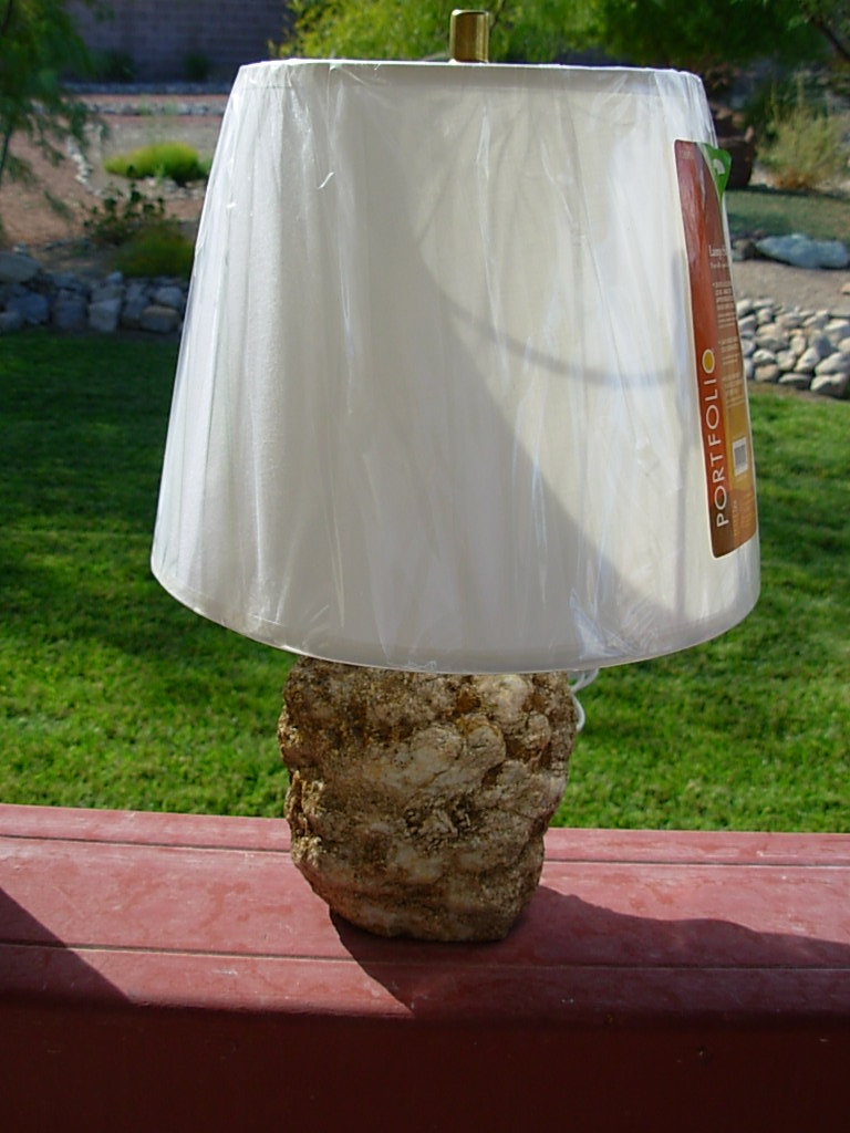 One of a Kind Hand Made Kentucky Geode Lamp