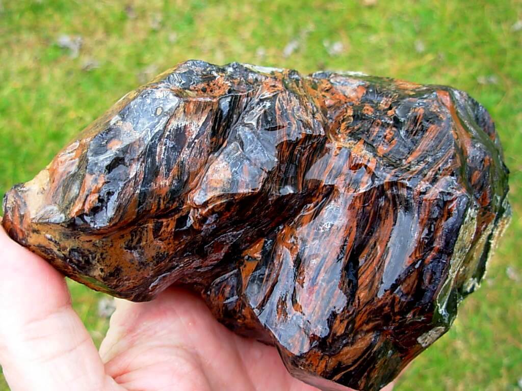 Mahogany Obsidian Rough