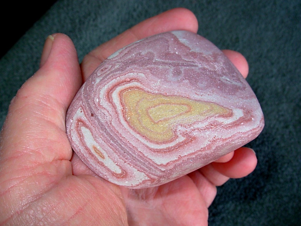 5 sides shaped and smoothed Utah Wonderstone from Fishlake Mountains, Vernon Utah