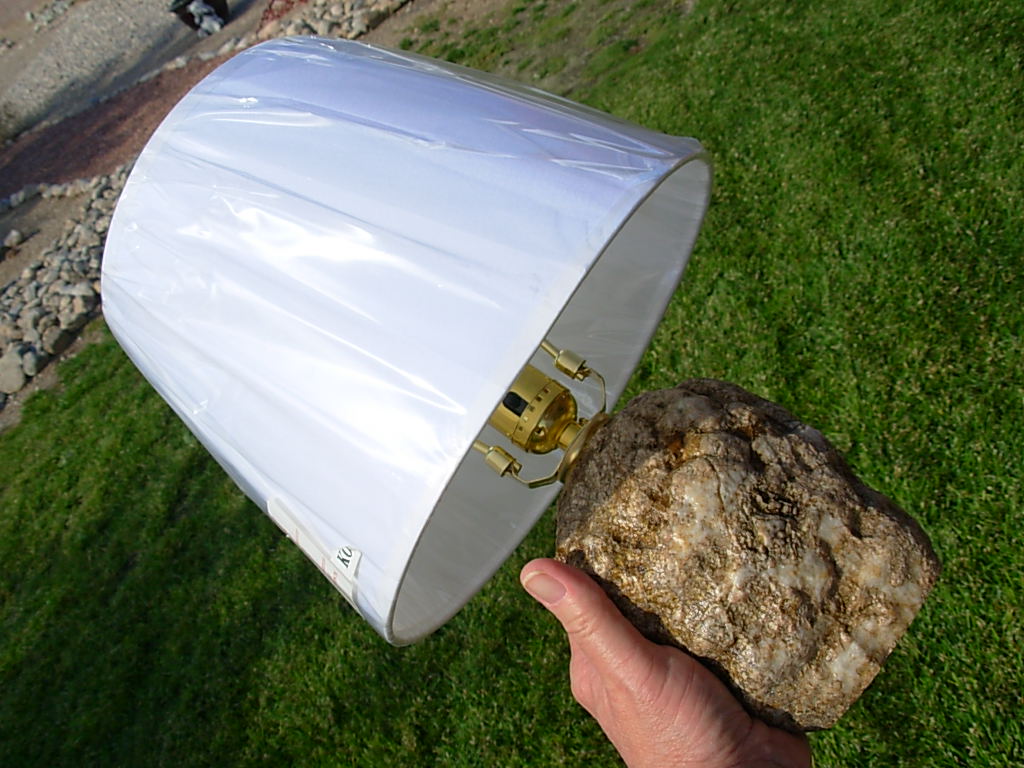 One of a Kind Hand Made Kentucky Geode Lamp