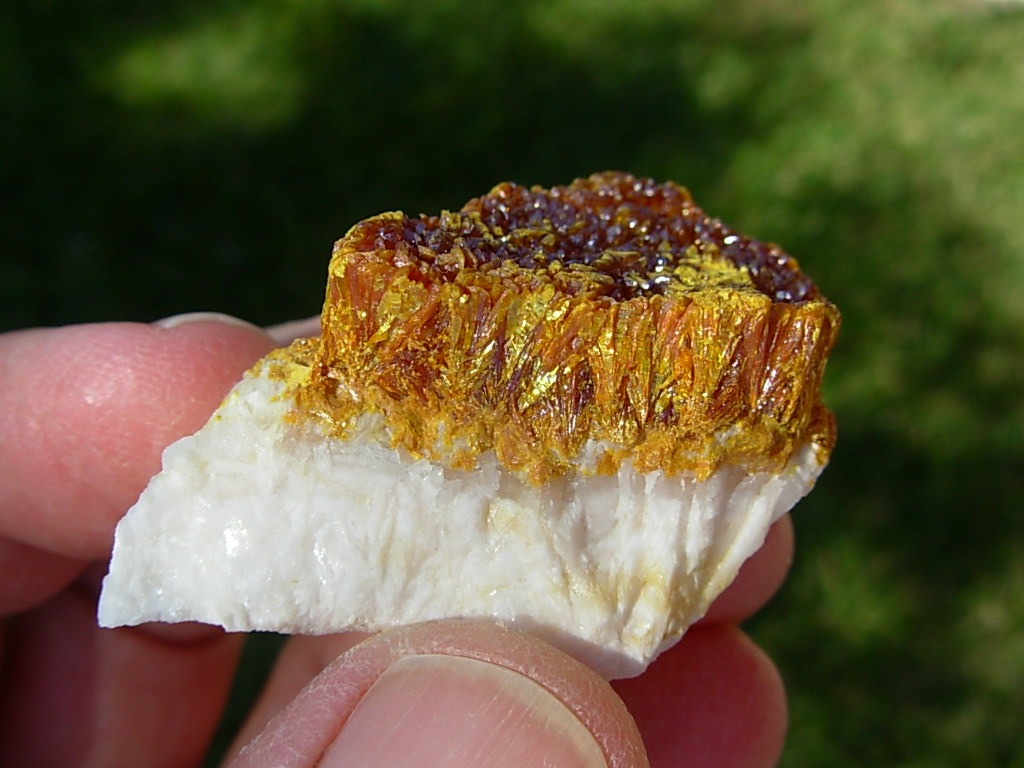 Orpiment Kola Penninsula, Russia