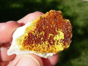 Orpiment Kola Penninsula, Russia
