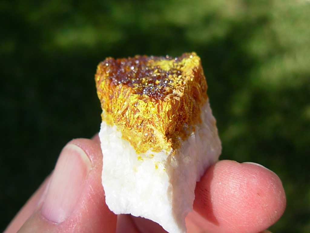Orpiment Kola Penninsula, Russia