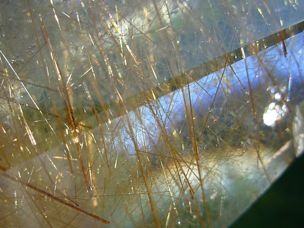 Polished Natural Rutilated Smoky Quartz Freeform from Brazil