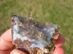 Reverse Scepter Amethyst Quartz Needle Plate