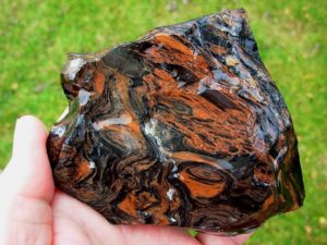Mahogany Obsidian Rough