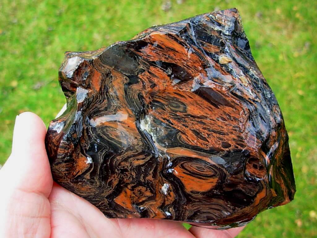 Mahogany Obsidian Rough