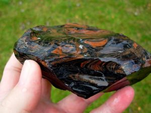 Mahogany Obsidian Rough