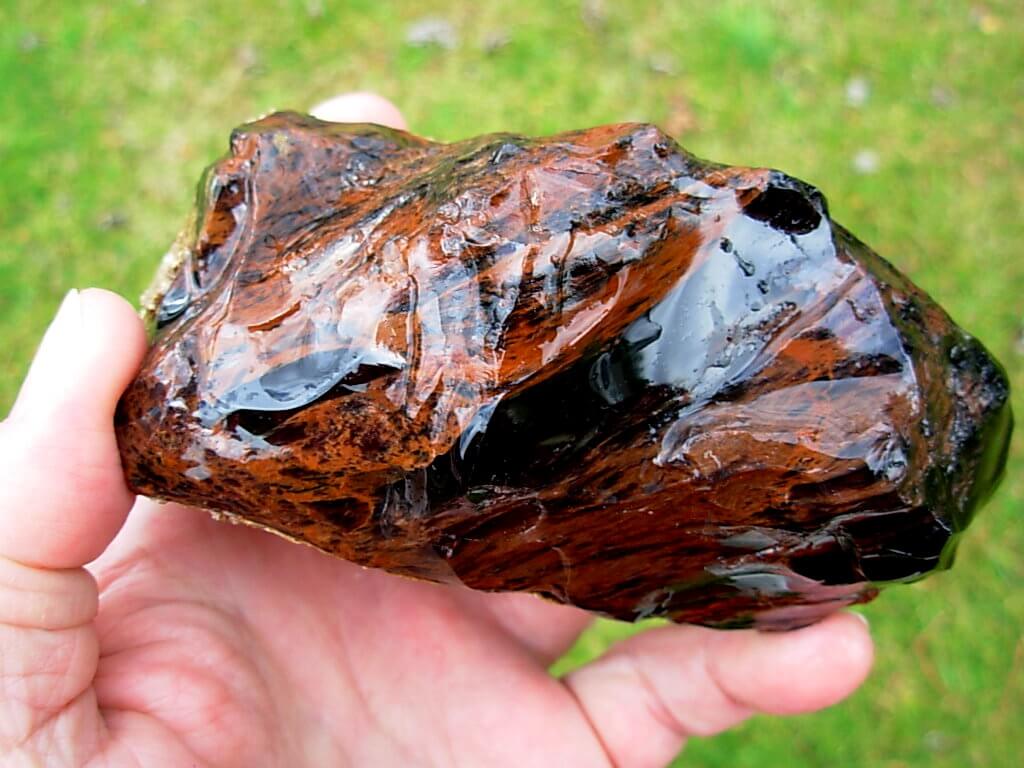 Mahogany Obsidian Rough