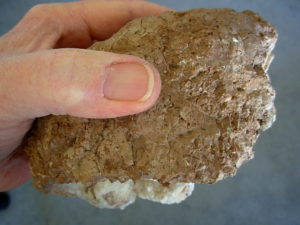 Rare Geode from the San Andreas Fault in California
