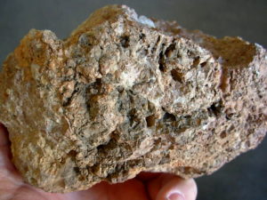 Rare Geode from the San Andreas Fault in California