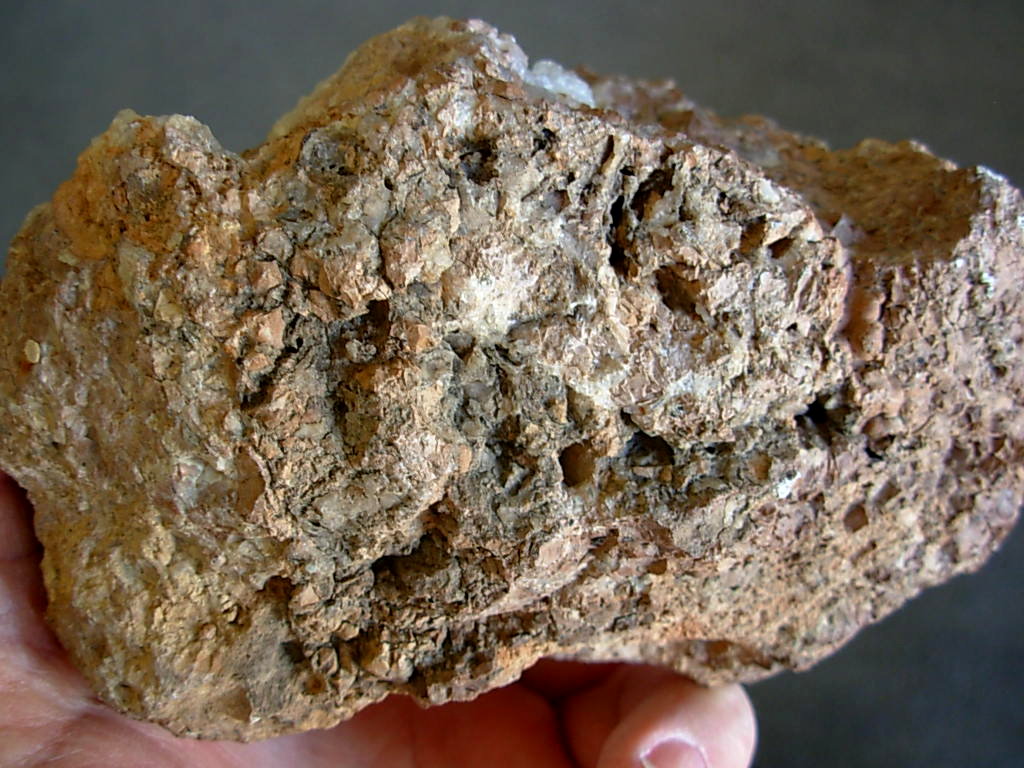 Rare Geode from the San Andreas Fault in California