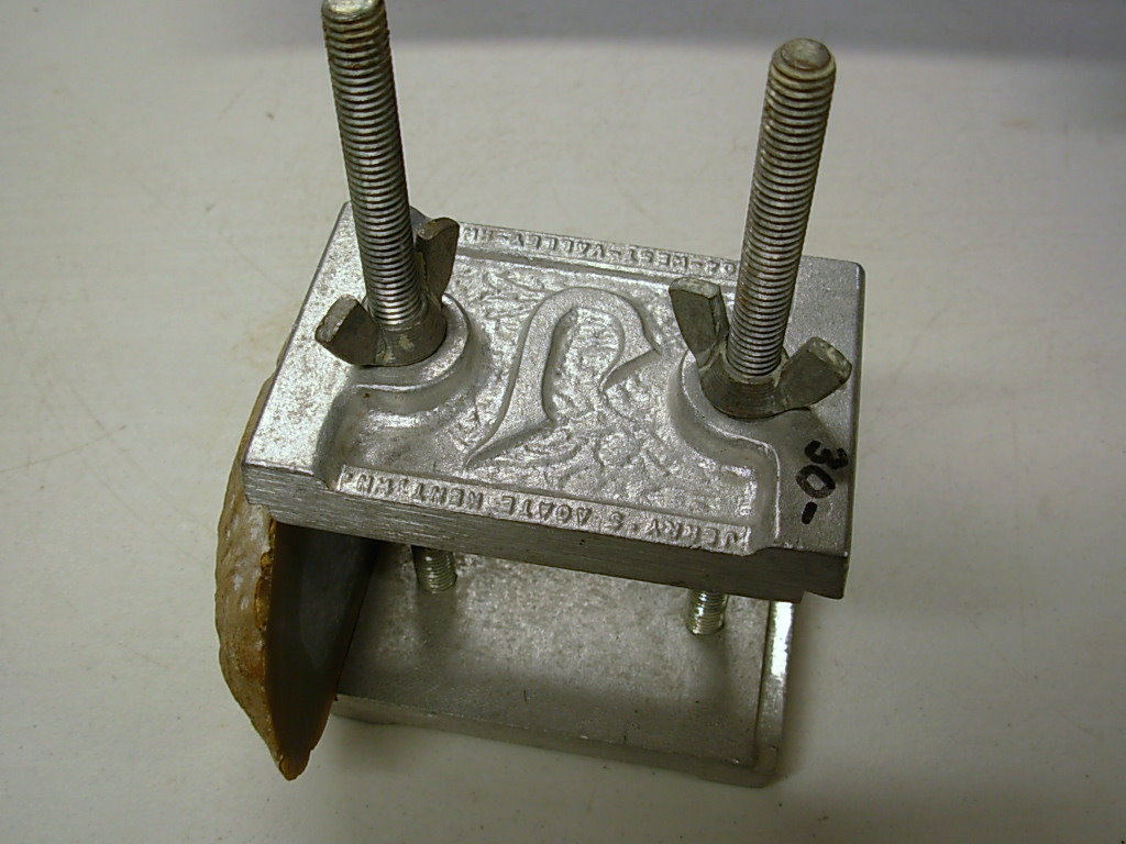 Original 1950's Jerrys Agate Shop Used Slab Grabber