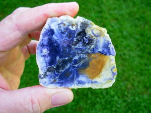 7.7mm Thick Opal Fluorite Display Slab