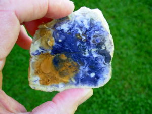 7.7mm Thick Opal Fluorite Display Slab