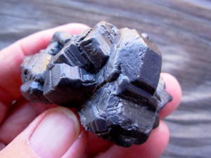 Bournonite Crystals from Mine Les Malines, Gard, France