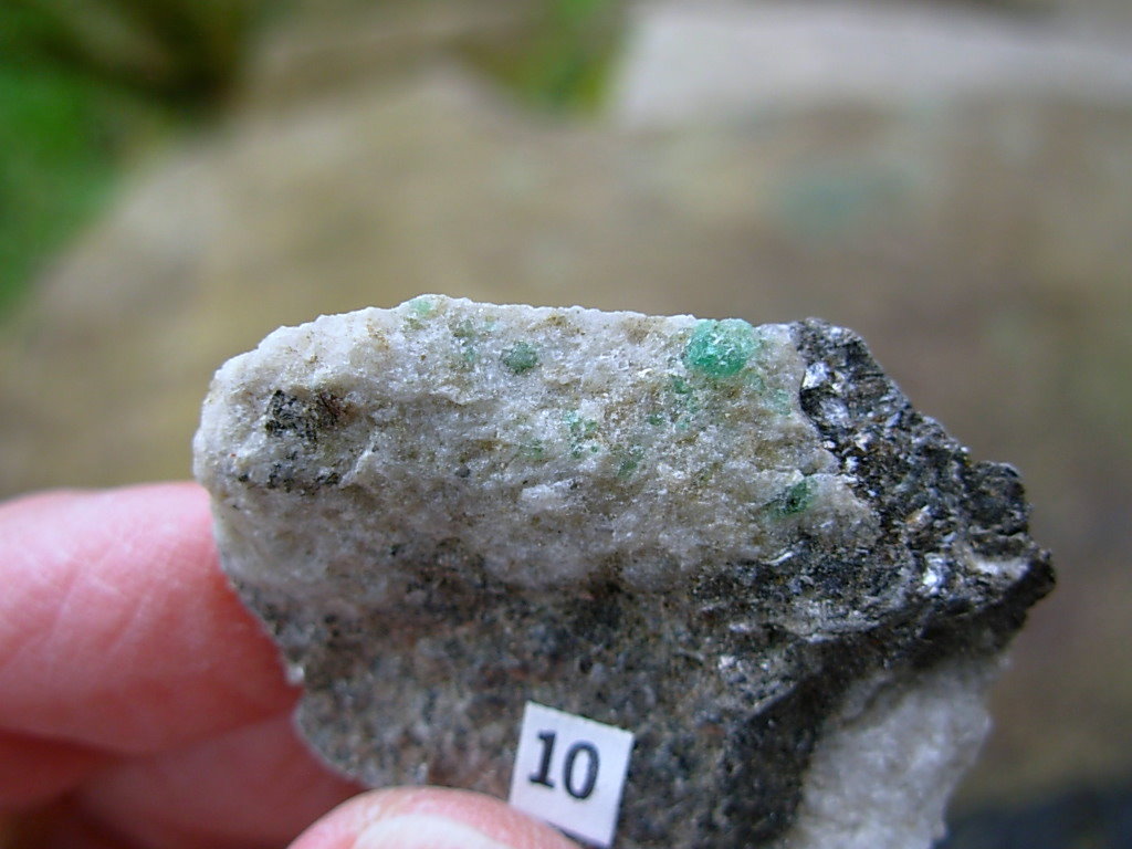 Rare Specimen of NC Emerald Matrix from the Crabtree Emerald Mine