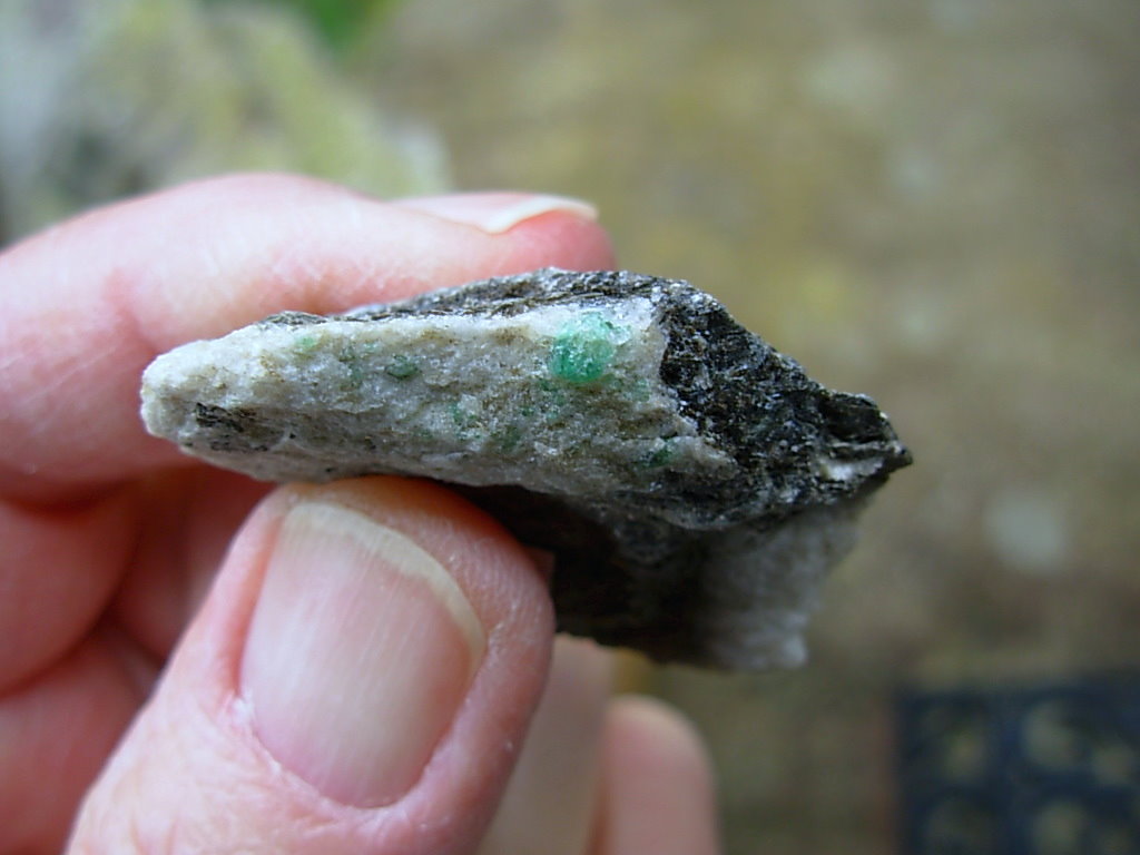 Rare Specimen of NC Emerald Matrix from the Crabtree Emerald Mine