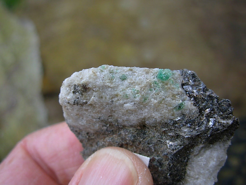 Rare Specimen of NC Emerald Matrix from the Crabtree Emerald Mine