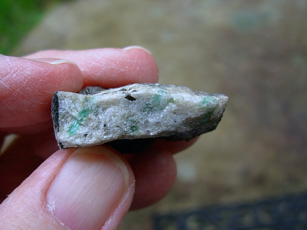 Rare Specimen of NC Emerald Matrix from the Crabtree Emerald Mine