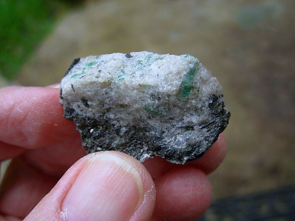 Rare Specimen of NC Emerald Matrix from the Crabtree Emerald Mine