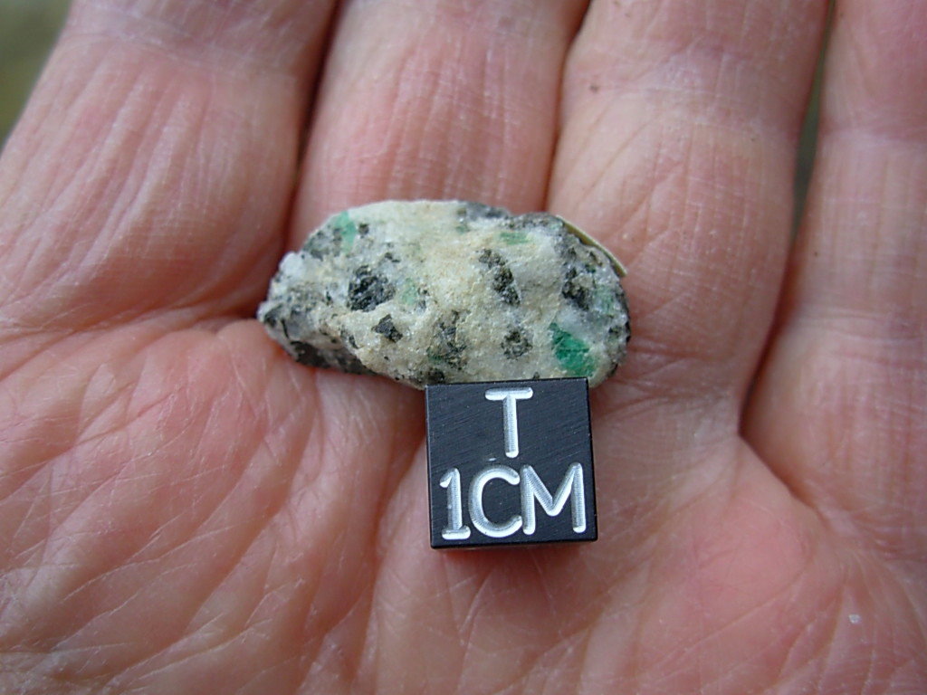 Rare Specimen of NC Emerald Matrix from the Crabtree Emerald Mine
