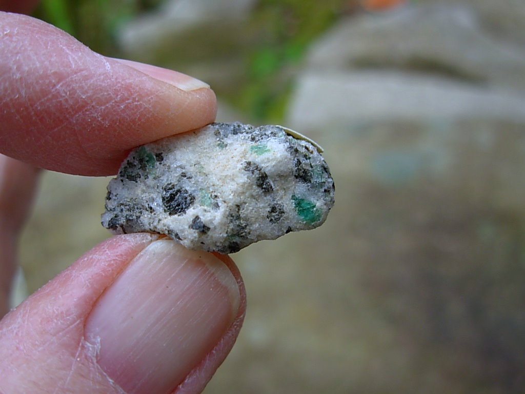 Rare Specimen of NC Emerald Matrix from the Crabtree Emerald Mine