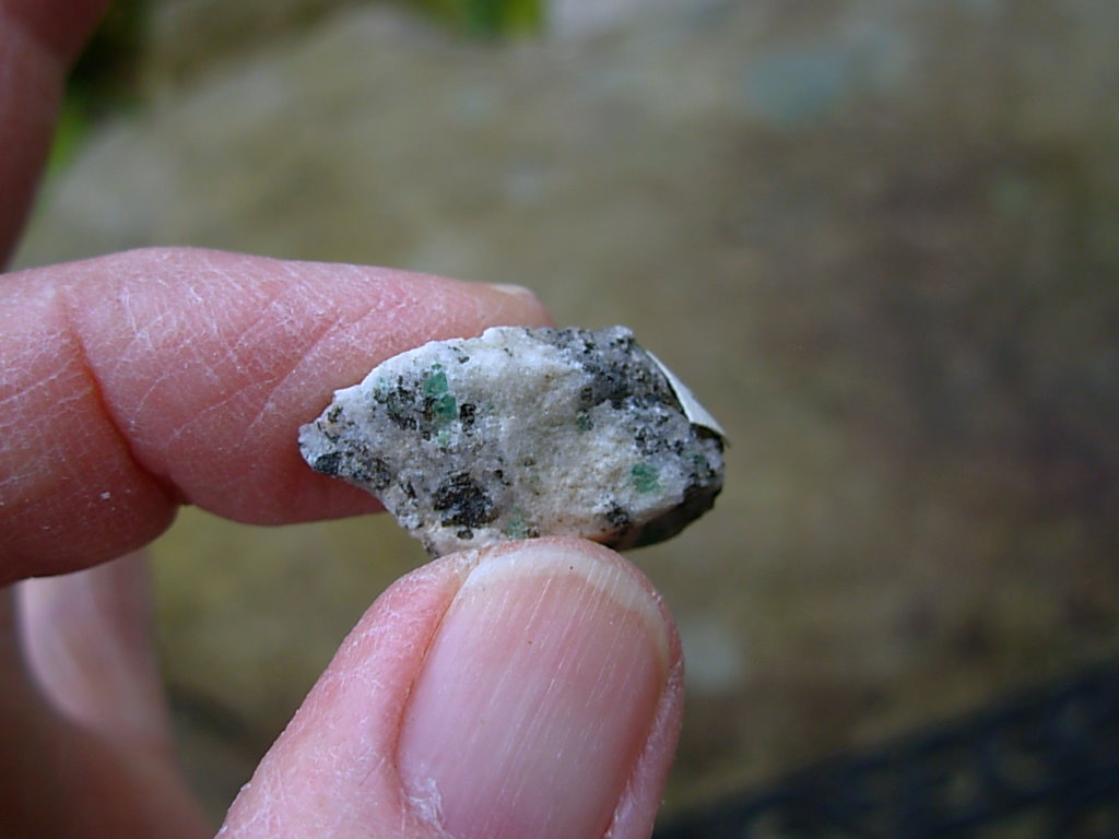 Rare Specimen of NC Emerald Matrix from the Crabtree Emerald Mine