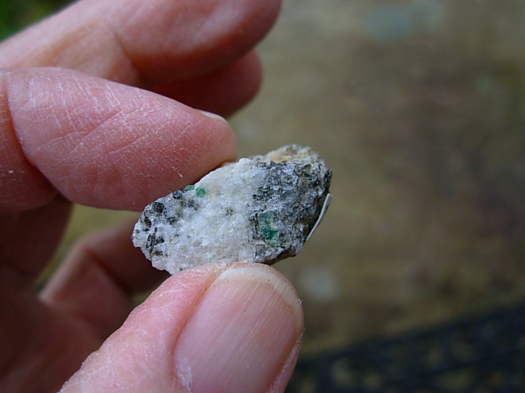 Rare Specimen of NC Emerald Matrix from the Crabtree Emerald Mine