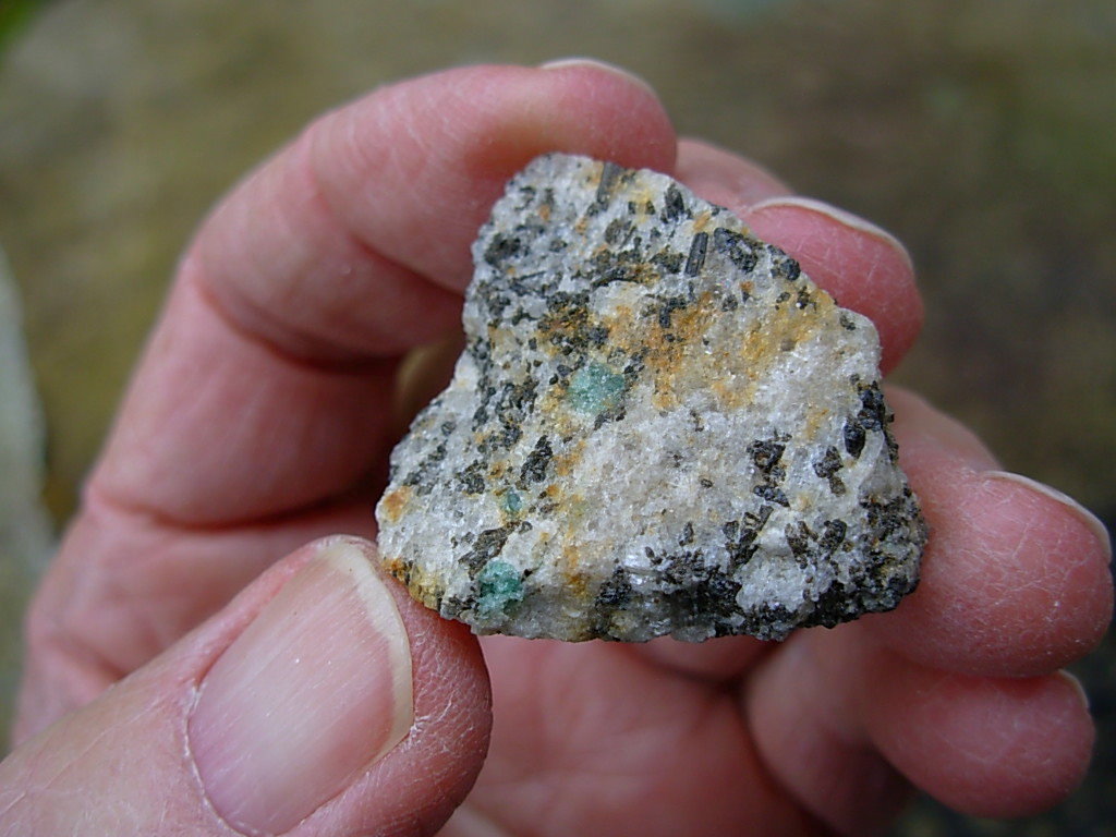 Rare Specimen of NC Emerald Matrix from the Crabtree Emerald Mine