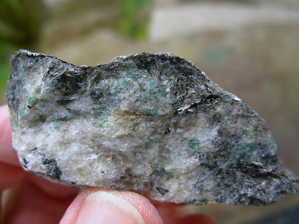 Rare Specimen of NC Emerald Matrix from the Crabtree Emerald Mine