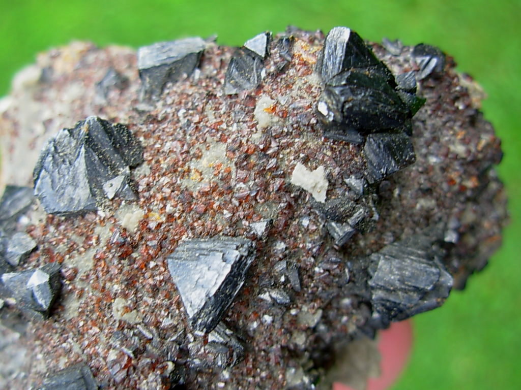 Rare Old Stock A+ Ruby Jack Sphalerite on Matrix from Missouri