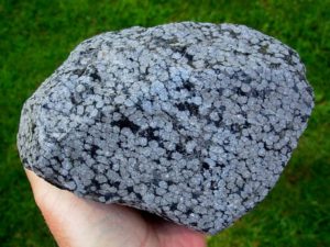 Rough Snowflake Obsidian