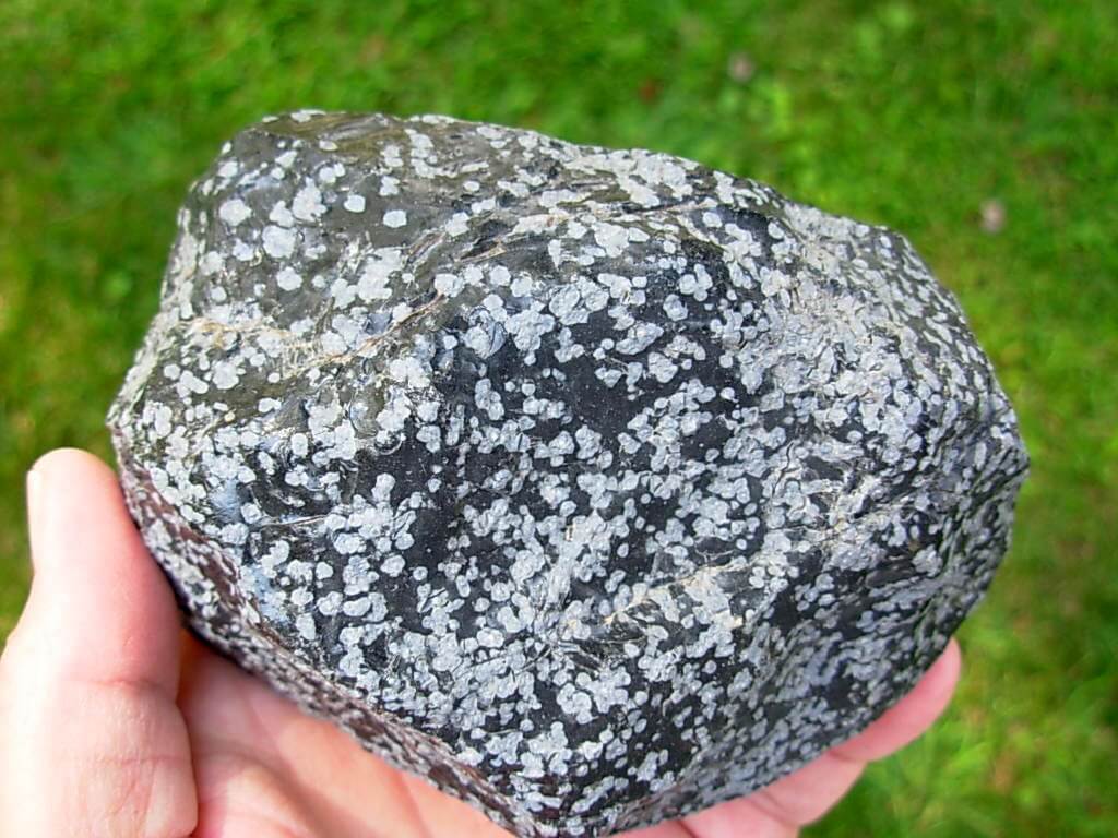 Rough Snowflake Obsidian