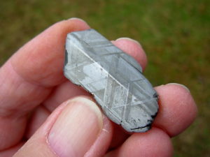 20g Muonionalusta Meteorite with 2 Sides Cut and Etched