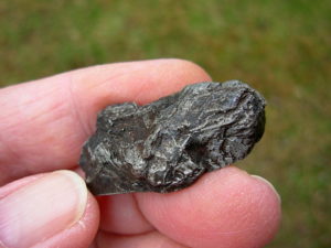 20g Muonionalusta Meteorite with 2 Sides Cut and Etched