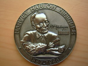 Canyon Diablo Meteorite/Harvey Nininger Commerative Coin No 139 of 300