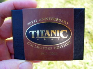 RMS Titanic Coal 90th Anniversary Collectors Edition
