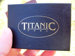 RMS Titanic Coal 90th Anniversary Collectors Edition