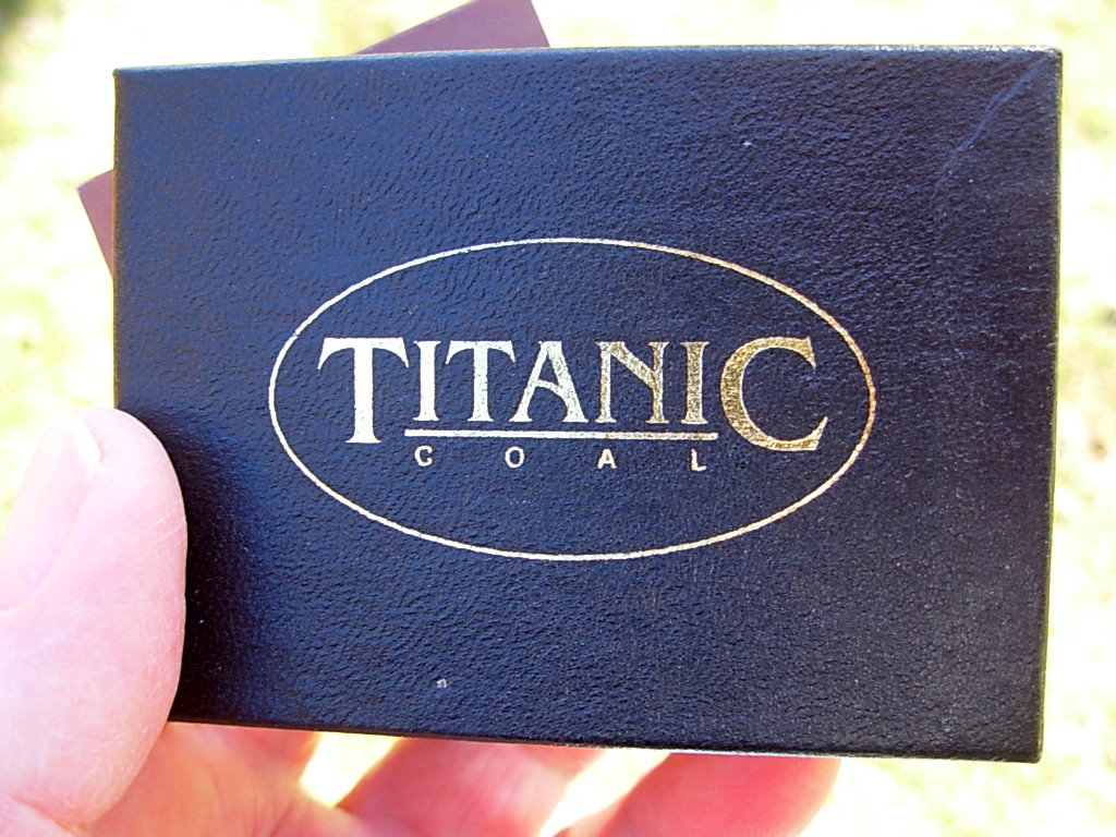 RMS Titanic Coal 90th Anniversary Collectors Edition