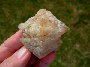 Exceptional Fluorescent Powellite from India