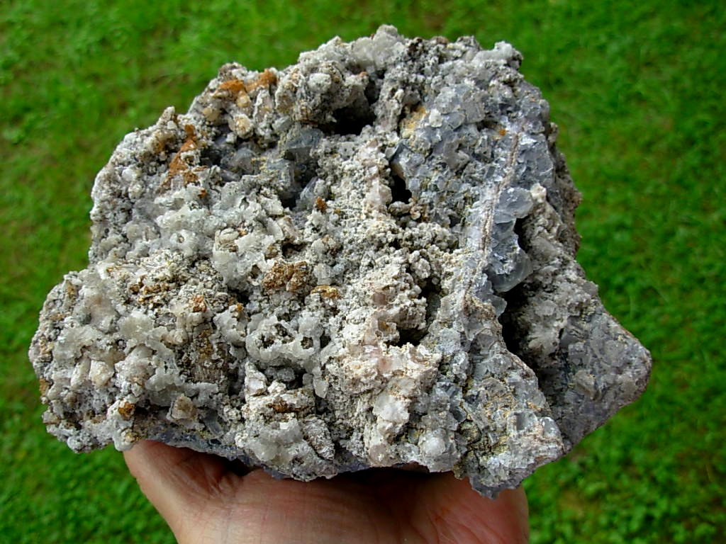Fluorite in Matrix from Fluorite Ridge NM