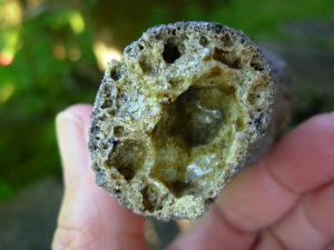 Rare Lechatelierite Fulgurite from Lake Isabella California