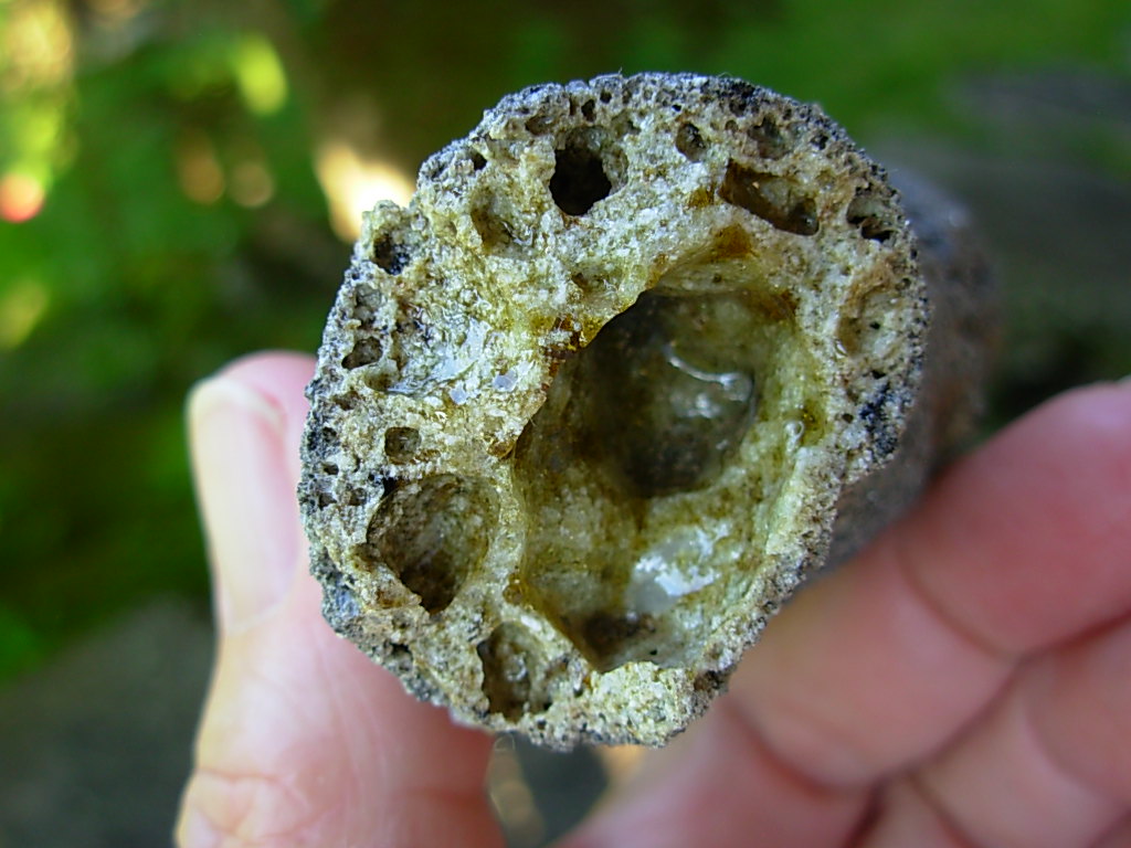 Rare Lechatelierite Fulgurite from Lake Isabella California