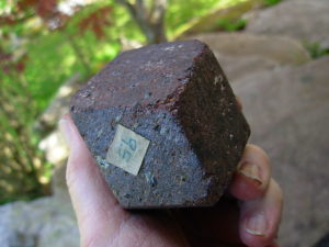 Garnets from Little Pine Mine, NC