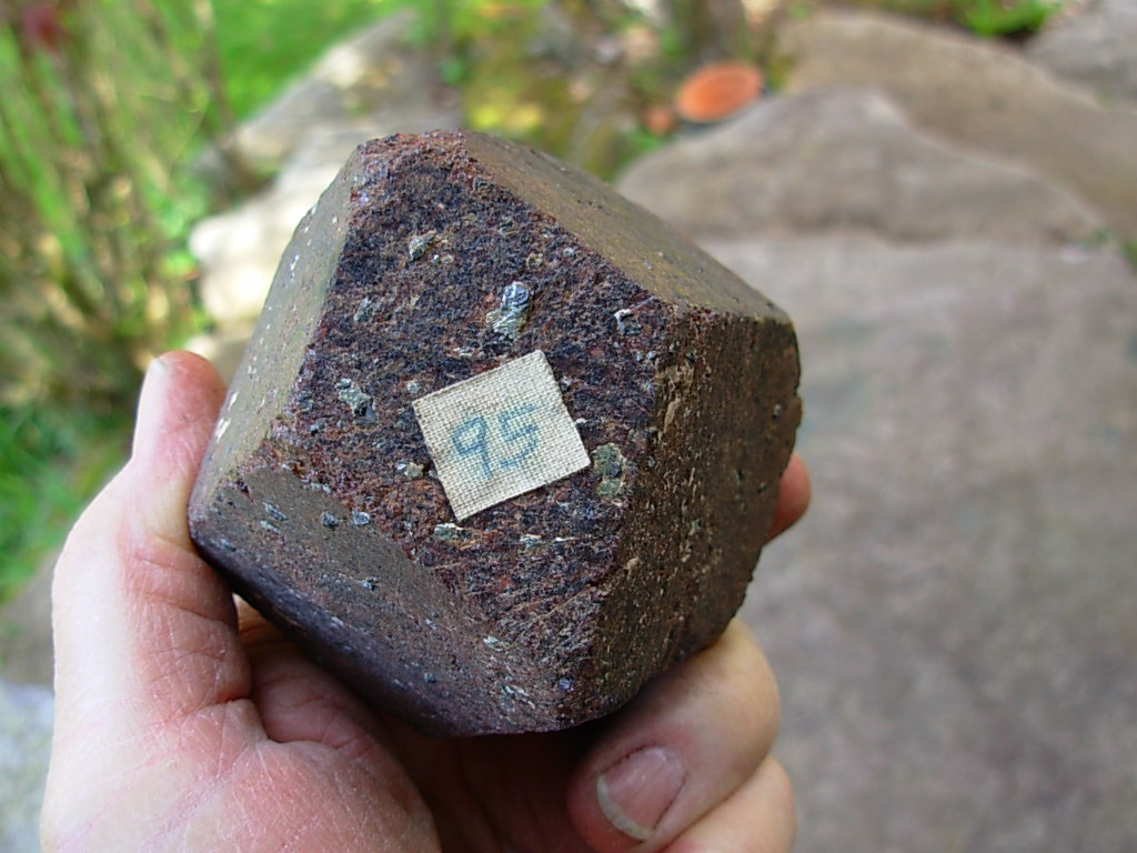 Garnets from Little Pine Mine, NC