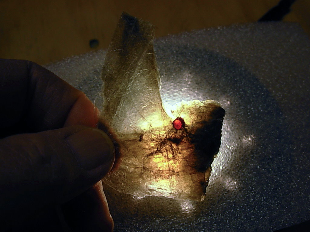 Garnetsa in Muscovite