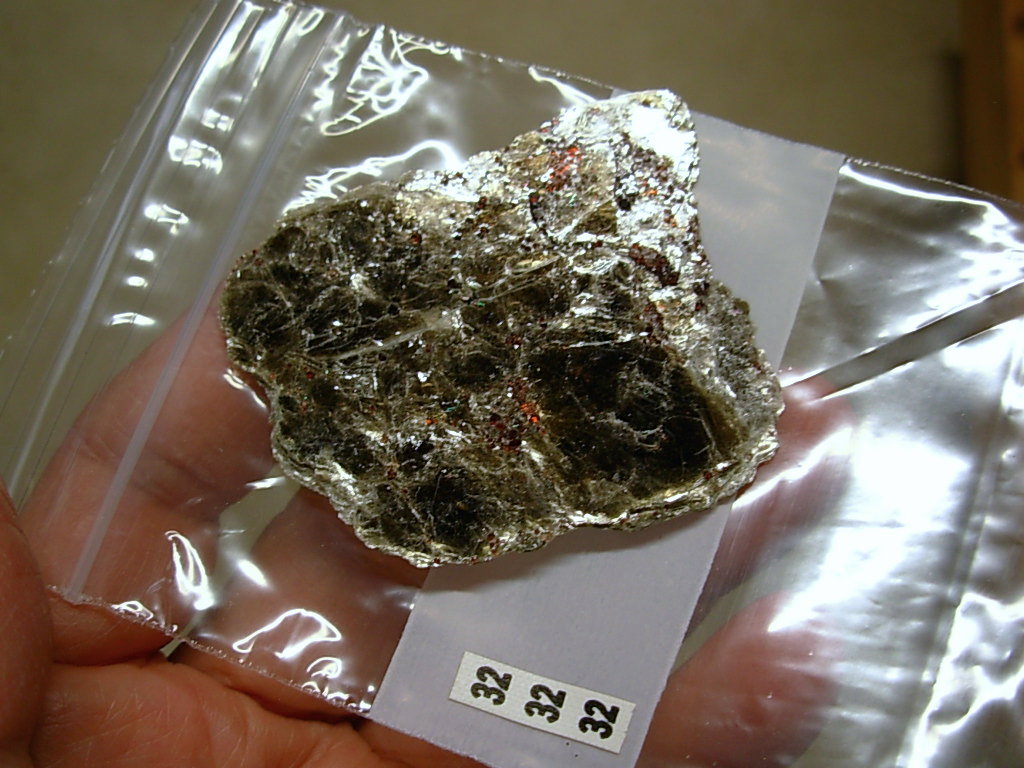 Garnetsa in Muscovite