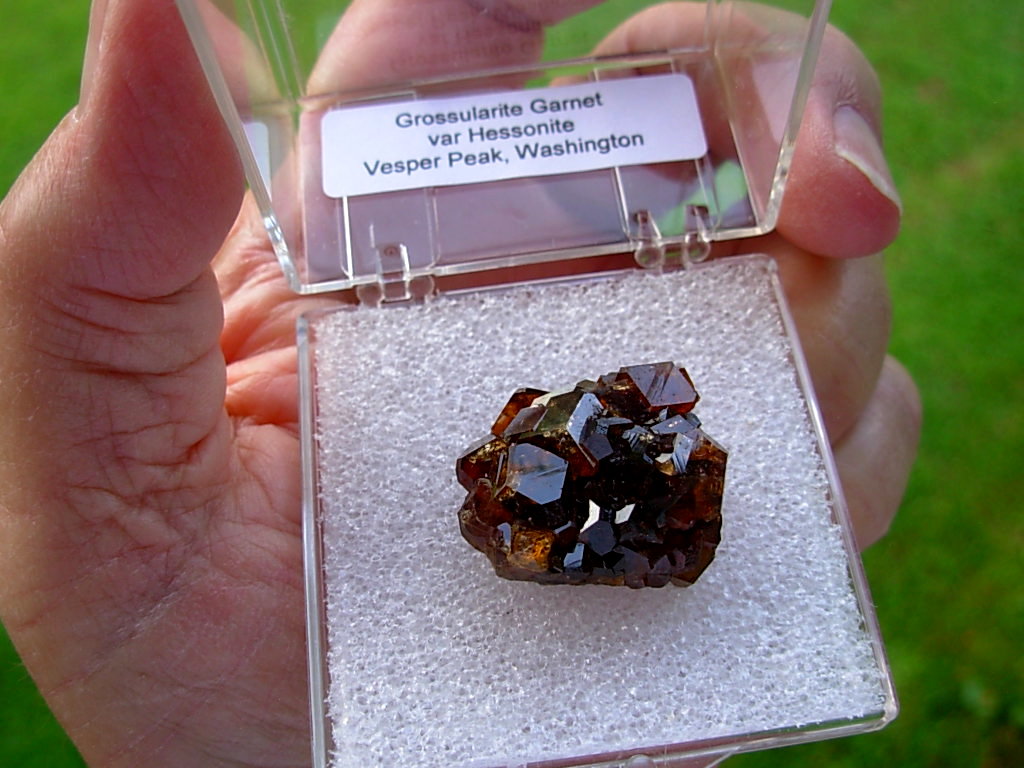 Grossular Garnet var. Hessonite from Vesper Peak