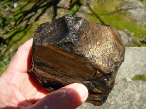Gold Sheen Obsidian Rough